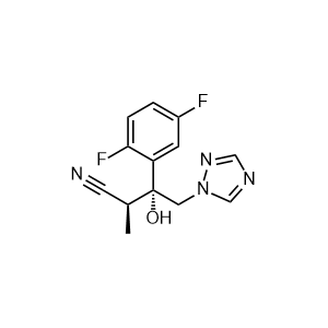 (2S,3R)-3-(2,5-Difluorophenyl)-3-hydroxy-2-methyl-4-(1H-1,2,4-triazol-1-yl)butanenitrile
