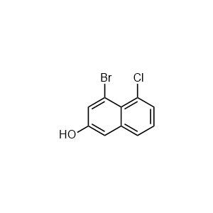 4-bromo-5-chloronaphthalen-2-ol