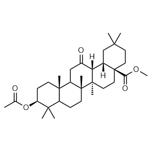 Methyl (4aS,6aR,6bR,8aR,10S,12aR,12bR,14aR,14bS)-10-acetoxy-2,2,6a,6b,9,9,12a-heptamethyl-14-oxoicosahydropicene-4a(2H)-carboxylate