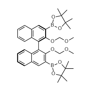 (R)-2,2'-Bis(methoxymethoxy)-1,1'-binaphthyl-3,3'-diboronic acid pinacol ester