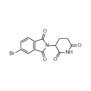 5-Bromo-2-(2,6-dioxopiperidin-3-yl)isoindoline-1,3-dione