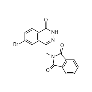 2-((7-Bromo-4-oxo-3,4-dihydrophthalazin-1-yl)methyl)isoindoline-1,3-dione
