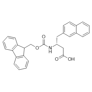 (R)-3-((((9H-Fluoren-9-yl)methoxy)carbonyl)amino)-4-(naphthalen-2-yl)butanoic acid