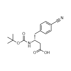 (R)-3-((tert-Butoxycarbonyl)amino)-4-(4-cyanophenyl)butanoic acid