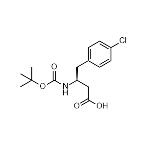 (S)-3-((tert-butoxycarbonyl)amino)-4-(4-chlorophenyl)butanoic acid