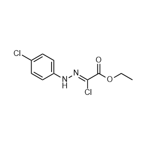 Ethyl 2-chloro-2-(2-(4-chlorophenyl)hydrazono)acetate