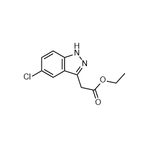 ethyl 2-(5-chloro-1H-indazol-3-yl)acetate