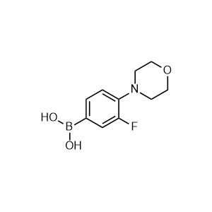 (3-Fluoro-4-morpholinophenyl)boronic acid