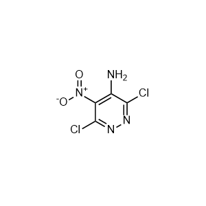 3,6-dichloro-5-nitropyridazin-4-amine