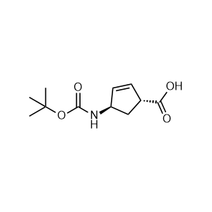 (1R,4R)-4-(Boc-amino)cyclopent-2-enecarboxylic acid