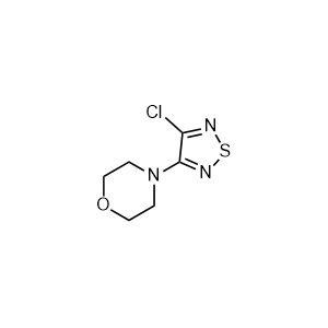 4-(4-chloro-1,2,5-thiadiazol-3-yl)morpholine
