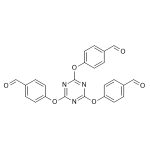 4,4',4''-((1,3,5-Triazine-2,4,6-triyl)tris(oxy))tribenzaldehyde