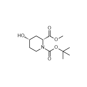 (2R,4S)-N-Boc-4-hydroxypiperidine-2-carboxylic acid methyl ester