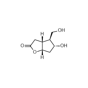 (3aR,4S,5R,6aS)-(-)-Hexahydro-5-hydroxy-4-(hydroxymethyl)-2H-cyclopenta[b]furan-2-one