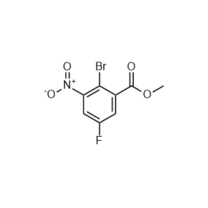 methyl 2-bromo-5-fluoro-3-nitrobenzoate