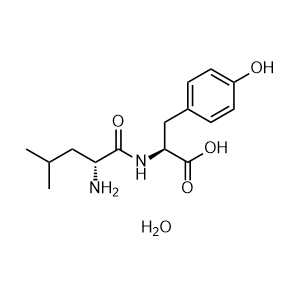 (S)-2-((R)-2-Amino-4-methylpentanamido)-3-(4-hydroxyphenyl)propanoic acid hydrate