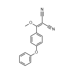 2-[Methoxy(4-phenoxyphenyl)methylene]propanedinitrile