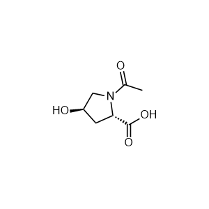(2S,4R)-1-acetyl-4-hydroxypyrrolidine-2-carboxylic acid