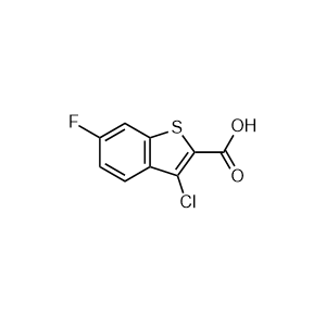 3-chloro-6-fluorobenzo[b]thiophene-2-carboxylic acid