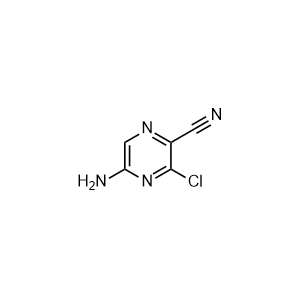 5-Amino-3-chloropyrazine-2-carbonitrile