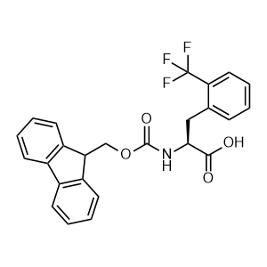 (S)-2-((((9H-fluoren-9-yl)methoxy)carbonyl)amino)-3-(2-(trifluoromethyl)phenyl)propanoic acid
