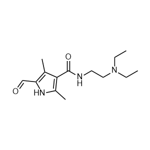 N-(2-(Diethylamino)ethyl)-5-formyl-2,4-dimethyl-1H-pyrrole-3-carboxamide
