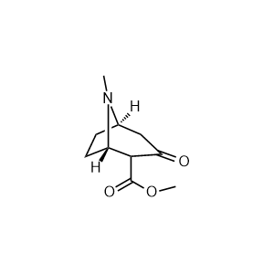 methyl 8-methyl-3-oxo-8-azabicyclo[3.2.1]octane-2-carboxylate