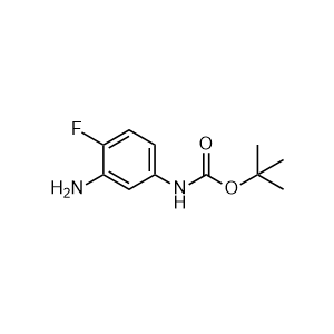 tert-Butyl (3-amino-4-fluorophenyl)carbamate
