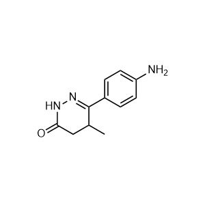 6-(4-Aminophenyl)-4,5-dihydro-5-methyl-3(2H)-pyridazinone