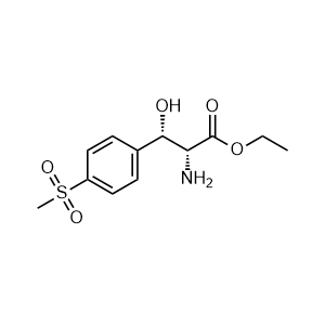 D-threo-β-Methylsulfonylphenylserine ethyl ester