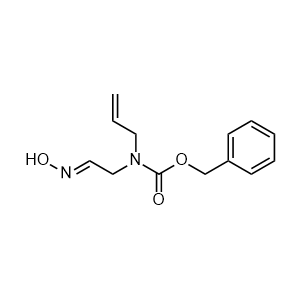 Benzyl allyl[2-(hydroxyimino)ethyl]carbamate