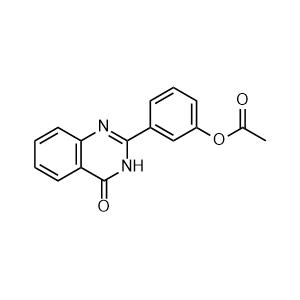 3-(4-Oxo-3,4-dihydroquinazolin-2-yl)phenyl acetate