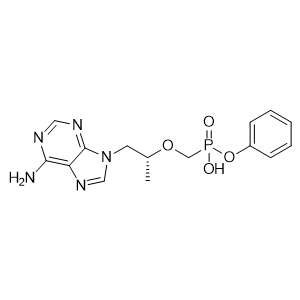 Phenyl hydrogen ((((R)-1-(6-amino-9H-purin-9-yl)propan-2-yl)oxy)methyl)phosphonate