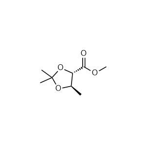 methyl (4S,5R)-2,2,5-trimethyl-1,3-dioxolane-4-carboxylate
