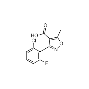 3-(2-Chloro-6-fluorophenyl)-5-methylisoxazole-4-carboxylic acid