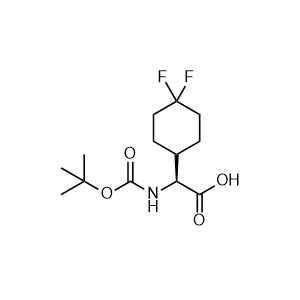 (S)-2-(Boc-Amino)-2-(4,4-difluorocyclohexyl)acetic acid