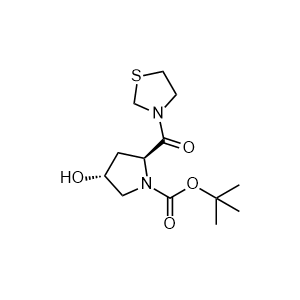 (2S,4R)-4-Hydroxy-2-(3-thiazolidinylcarbonyl)-1-pyrrolidinecarboxylic acid tert-butyl ester