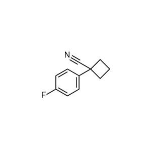 1-(4-Fluorophenyl)cyclobutane-1-carbonitrile