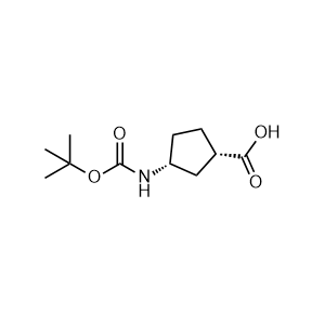 cis-3-(tert-Butoxycarbonylamino)cyclopentanecarboxylic acid