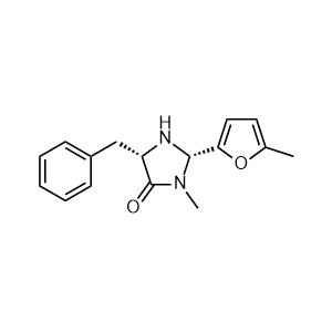 (2S,5S)-5-Benzyl-3-methyl-2-(5-methylfuran-2-yl)imidazolidin-4-one