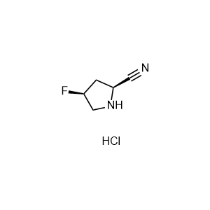 (2S,4S)-4-fluoropyrrolidine-2-carbonitrile hydrochloride