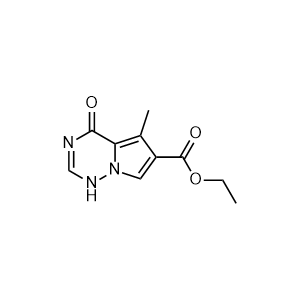 ethyl 5-methyl-4-oxo-1,4-dihydropyrrolo[2,1-f][1,2,4]triazine-6-carboxylate