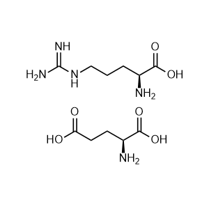 L-arginine compound with L-glutamic acid (1:1)