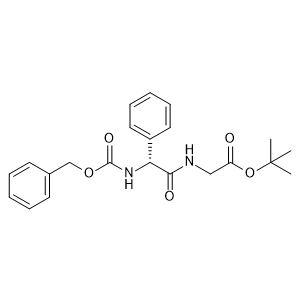 (R)-tert-butyl 2-(2-(benzyloxycarbonylamino)-2-phenylacetamido)acetate