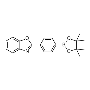 2-(4-(4,4,5,5-tetramethyl-1,3,2-dioxaborolan-2-yl)phenyl)benzo[d]oxazole