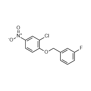 3-Chloro-4-(3-fluorobenzyloxy)nitrobenzene