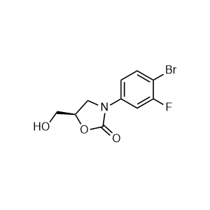 (R)-3-(4-Bromo-3-fluorophenyl)-5-(hydroxymethyl)oxazolidin-2-one