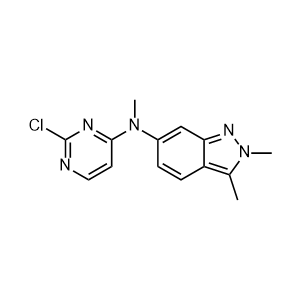 N-(2-chloropyrimidin-4-yl)-N,2,3-trimethyl-2H-indazol-6-amine