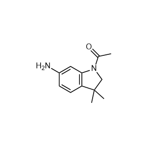 1-(6-Amino-3,3-dimethylindolin-1-yl)ethanone