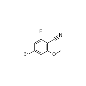 4-Bromo-2-fluoro-6-methoxybenzonitrile